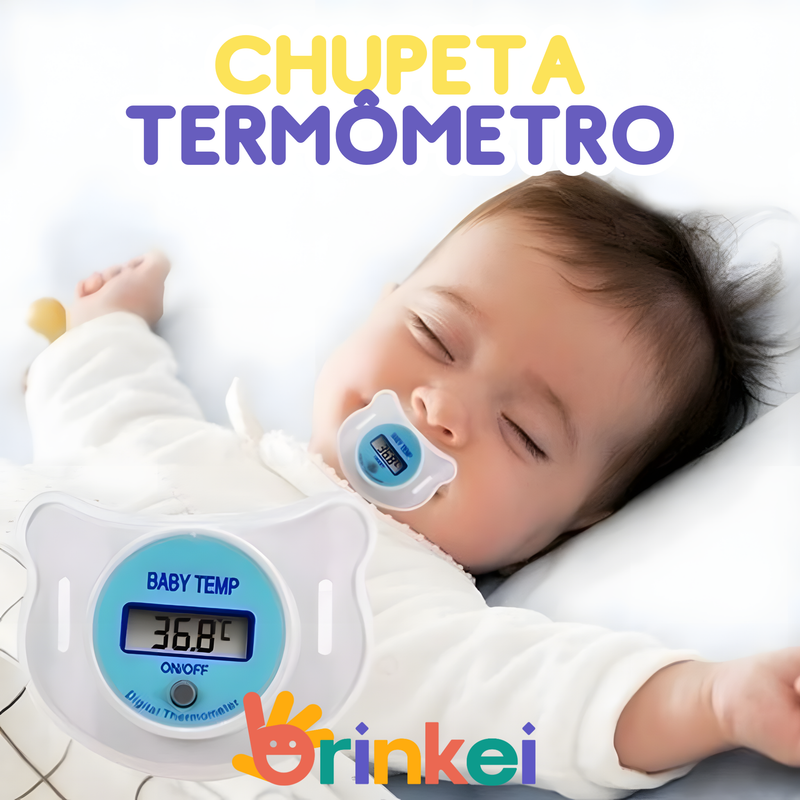 Chupeta Termômetro 2 em 1