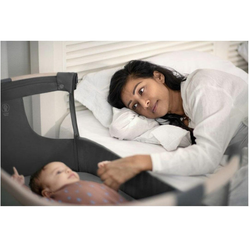 Berço Baby Side Dobrável e Portátil Brinkei – Praticidade em Cada Detalhe