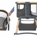 Berço Baby Side Dobrável e Portátil Brinkei – Praticidade em Cada Detalhe