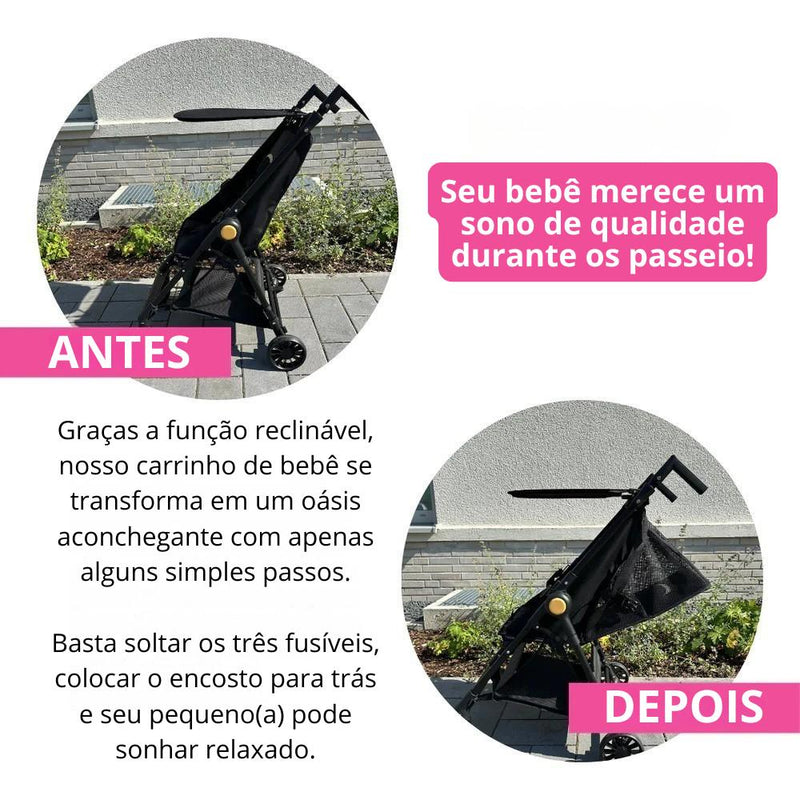 Carrinho Dobrável BabyMob – Para Pais que Estão Sempre em Movimento