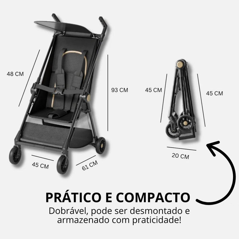 Carrinho Dobrável BabyMob – Para Pais que Estão Sempre em Movimento