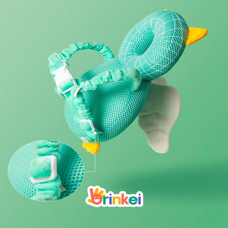 Mochila Travesseiro | Protetor de Cabeça para Bebês + BRINDE EXCLUSIVO