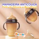 Mamadeira Anti-Cólica - 100% de Silicone que Imita o Seio Materno • Livre de BPA + BRINDE EXCLUSIVO