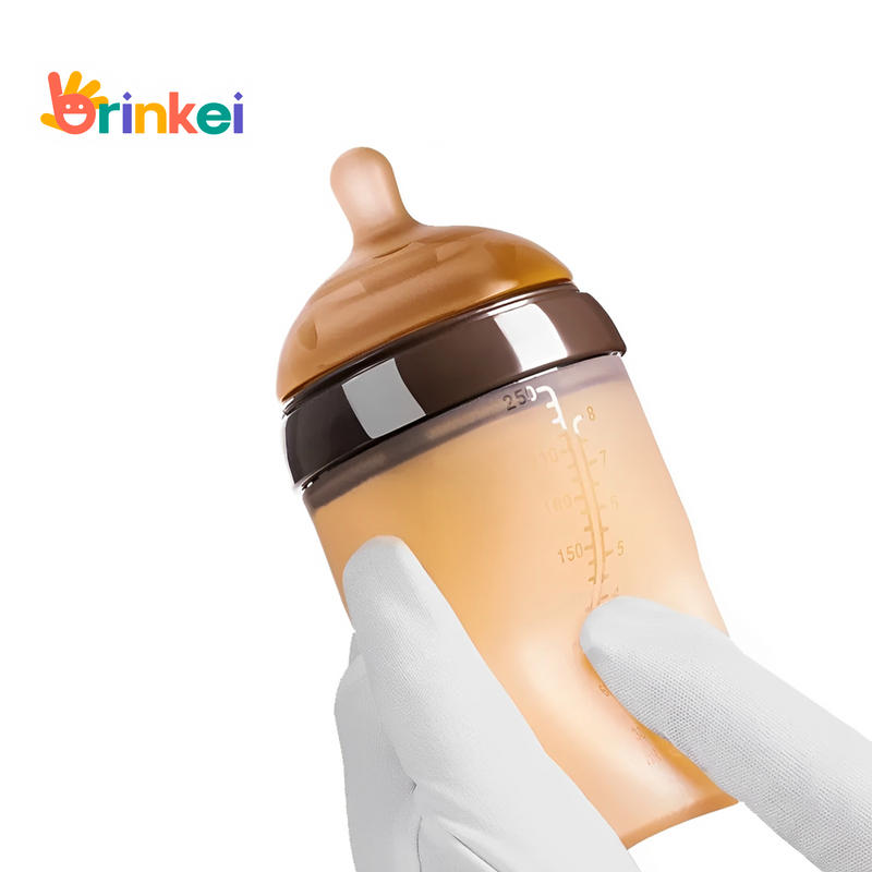 Mamadeira Anti-Cólica - 100% de Silicone que Imita o Seio Materno • Livre de BPA + BRINDE EXCLUSIVO