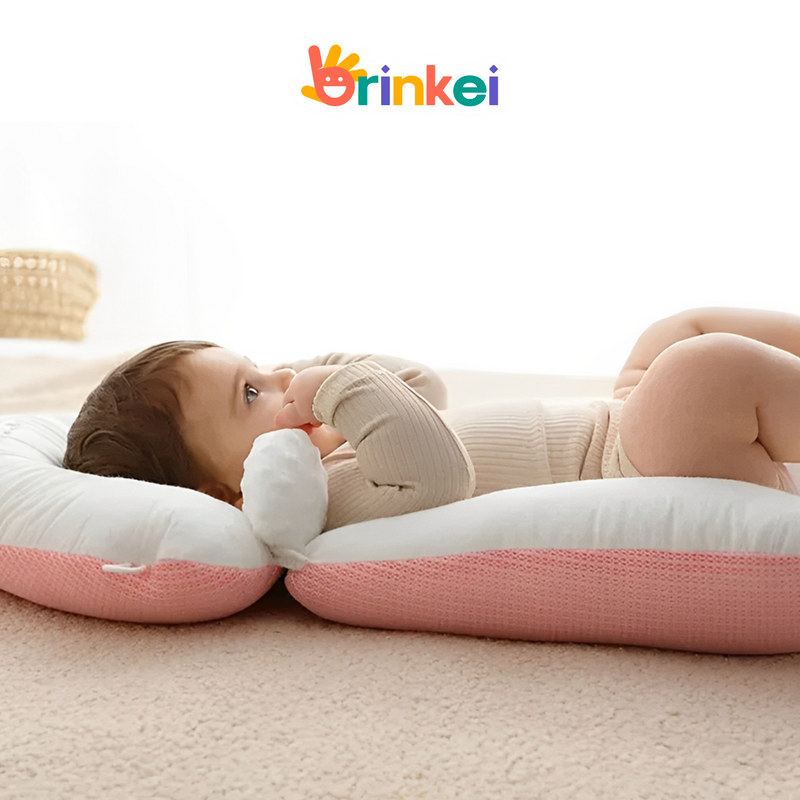 Aconcheguinho - Travesseiro Anatômico para Bebês Antialérgico + BRINDE EXCLUSIVO